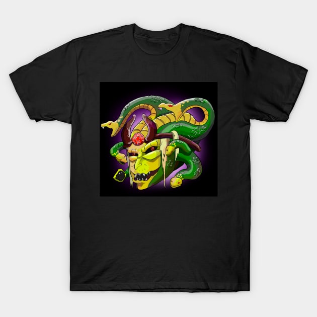 Medusa - Dota 2 T-Shirt by alchimist